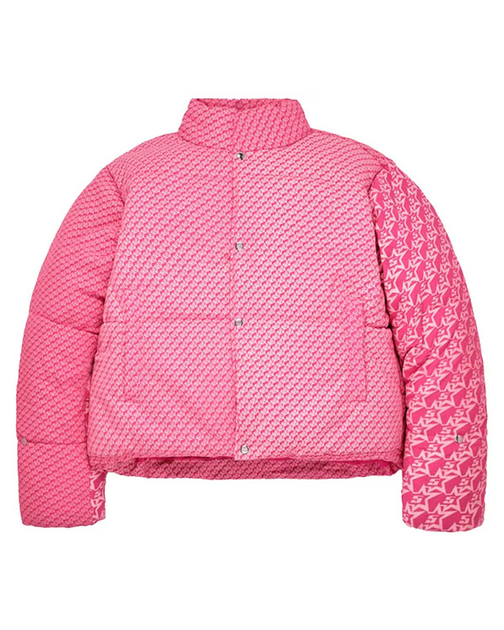 Sp5der 5Star Puffer Jacket Pink