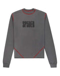 Sp5der Contrast Stitch L/S Tee Taupe