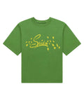 Sp5der Cuntry Spray Baby Tee Kelly Green