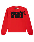 Sp5der Main Label L/S Tee Red