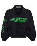 Sp5der Script Warm Up Jacket Black