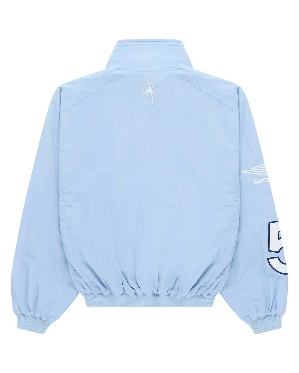 Sp5der Script Warm Up Jacket Rock Blue