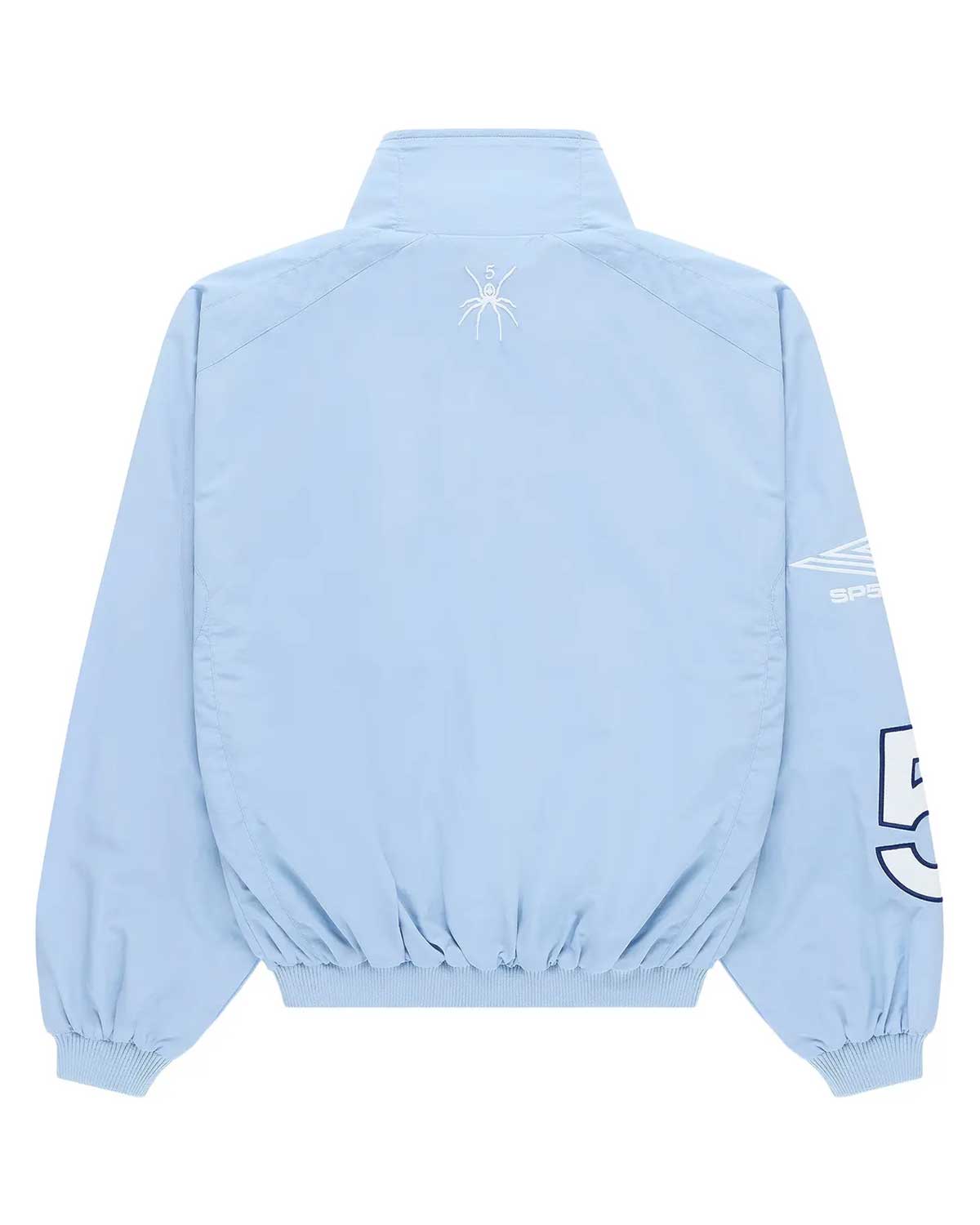 Sp5der Script Warm Up Jacket Rock Blue
