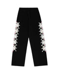 Sp5der Stone Sweatpants Black