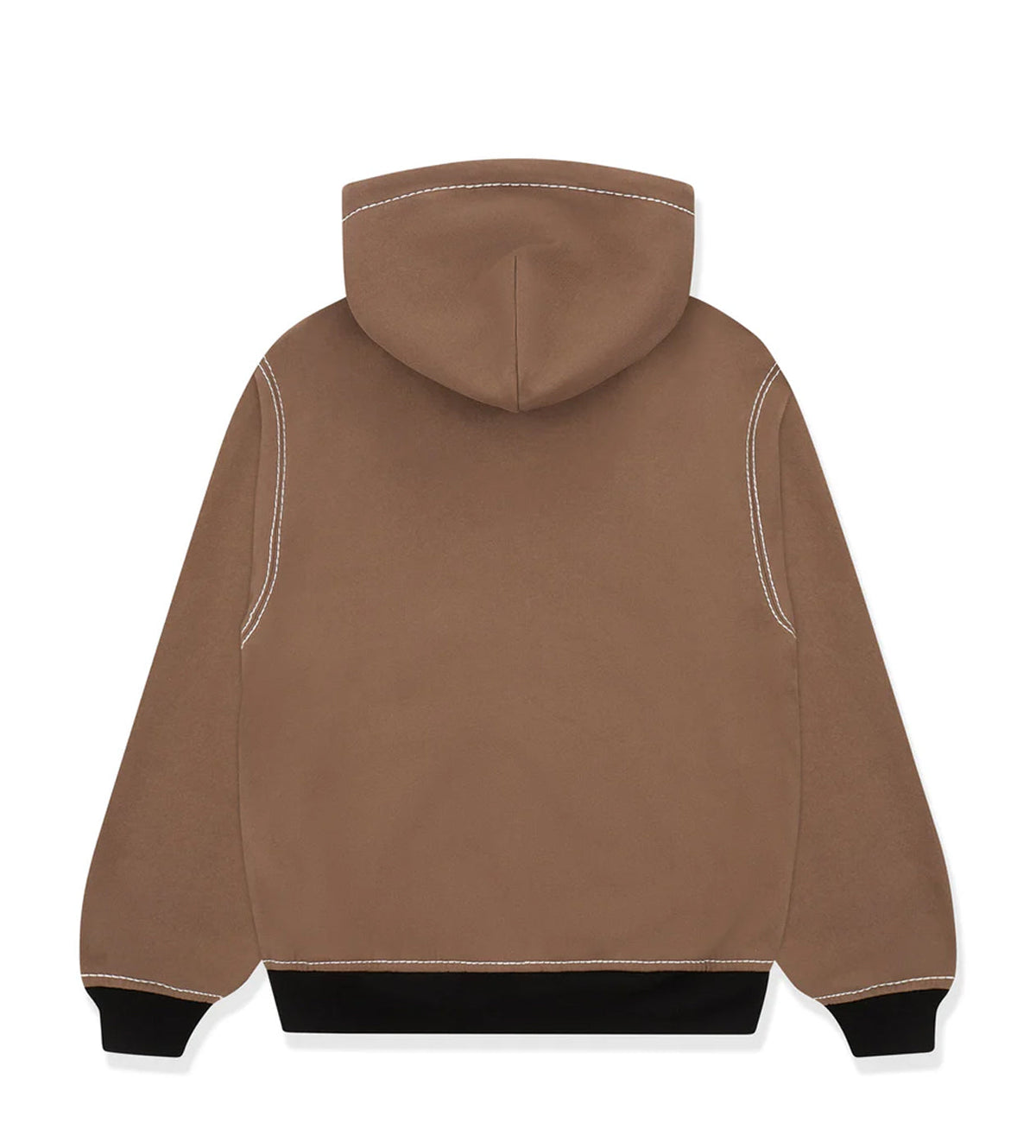 Sp5der T&F Zip-Up Hoodie Brown/Red